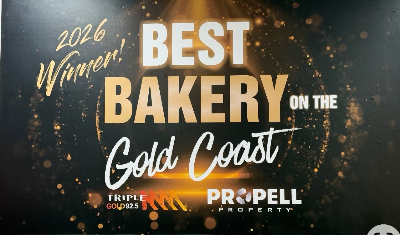 2026 Winner — Best Bakery on the Gold Coast award